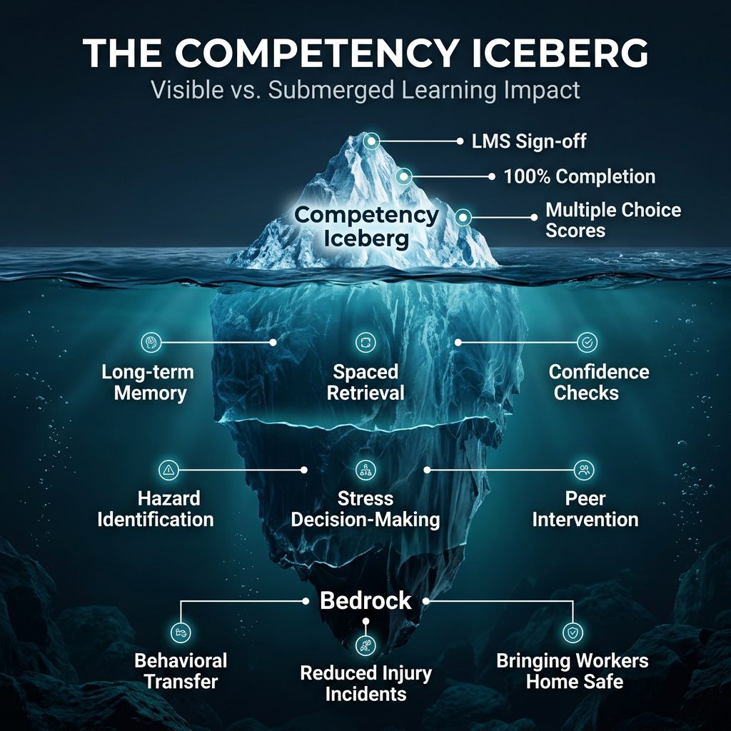 The Competency Iceberg Infographic