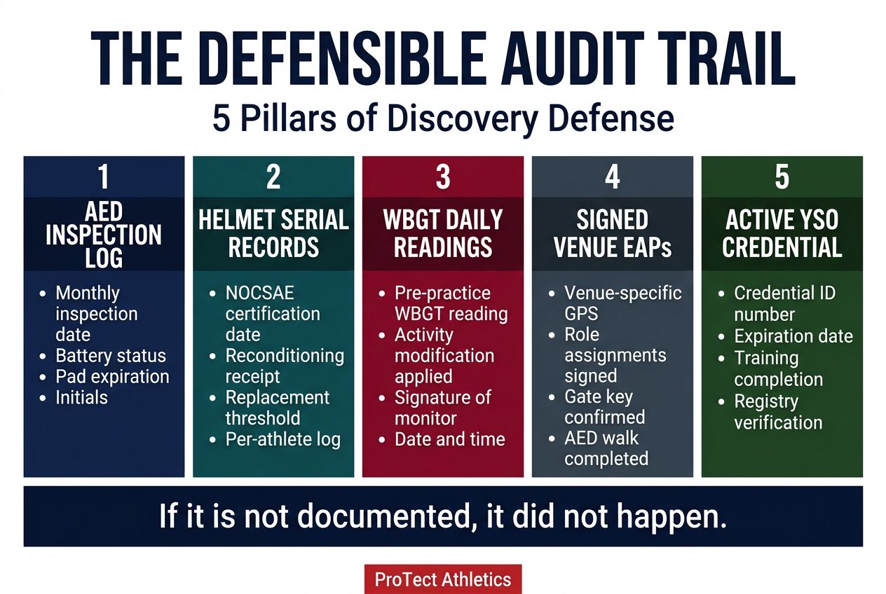 The Defensible Audit Trail: 5 Pillars of Discovery Defense