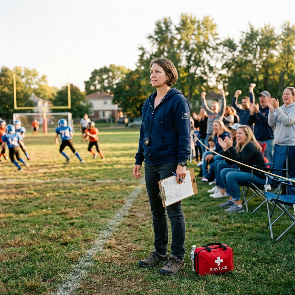 Part 3: The Sideline Standard: YSO volunteer on the sideline